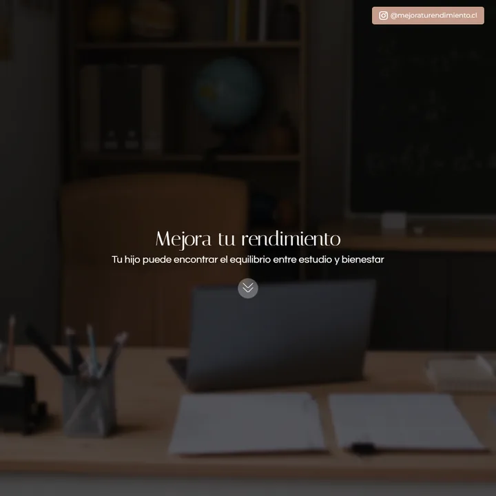Sitio de Mejora tu Rendimiento hecho por Selvática